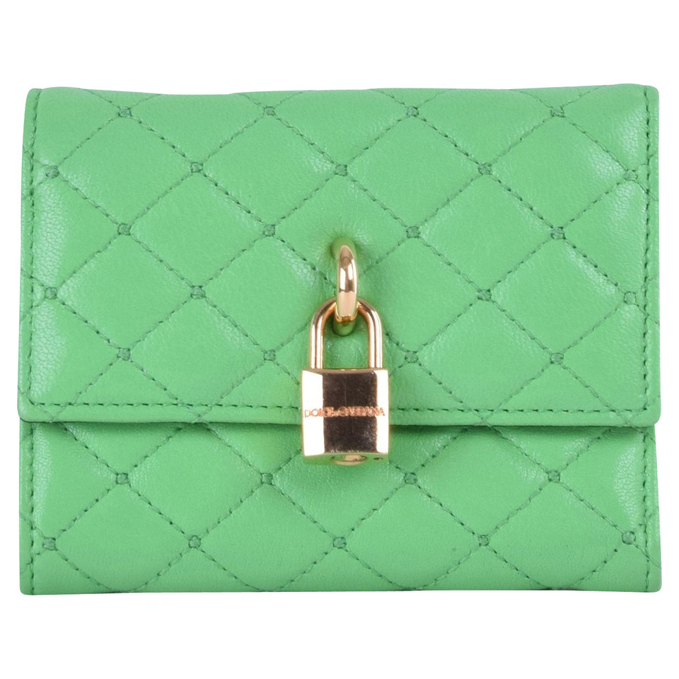 Dolce & Gabbana Quilted leather wallet