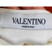 Valentino Garavani Oberteil aus Seide in Creme