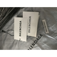 Balenciaga Tote Bag aus Leder in Grau