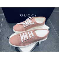 Gucci Trainers Leather in Pink