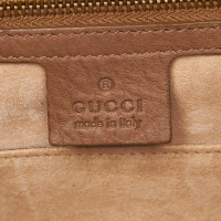 Gucci Borsa a tracolla in Pelle in Marrone