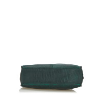 Alexander McQueen Clutch Bag Leather in Green