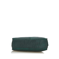 Alexander McQueen Clutch en Cuir en Vert