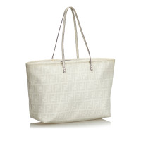 Fendi Tote bag Canvas in Wit
