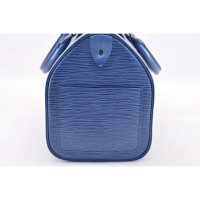 Louis Vuitton Speedy 25 made of Epi leather in blue