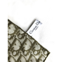 Christian Dior Schal/Tuch aus Seide in Grün