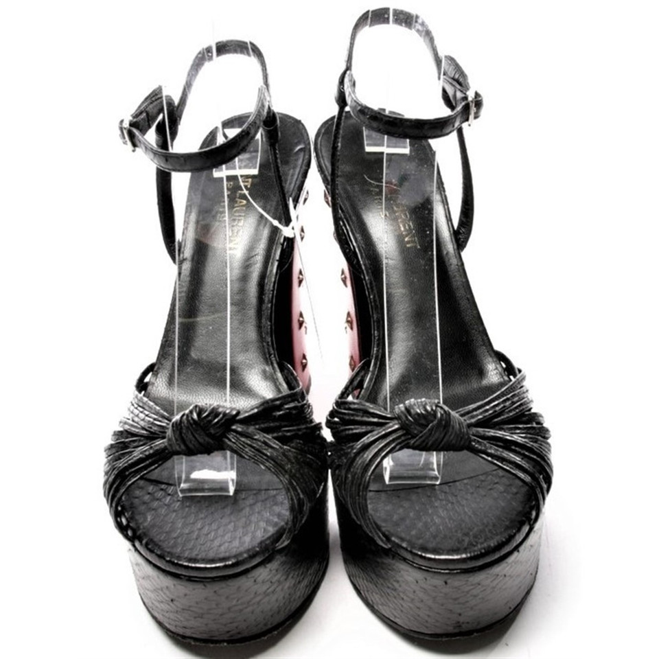 Saint Laurent Sandals in Black