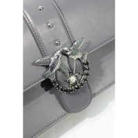 Pinko Shoulder bag Leather in Grey