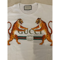 Gucci Top en Coton en Blanc