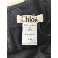 Chloé Robe en Coton en Noir