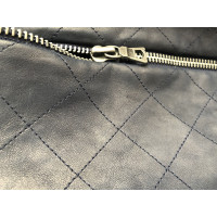 Alice + Olivia Jacket/Coat Leather in Blue