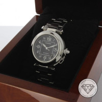 Cartier Watch Steel in Black