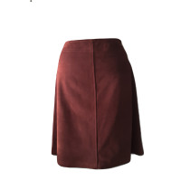 A.P.C. Skirt Suede in Brown