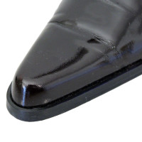 Marc Jacobs Stiefel aus Lackleder in Schwarz