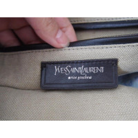 Yves Saint Laurent Tote bag in Tela in Crema