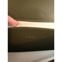 Pinko Shoulder bag Cotton in Ochre
