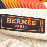 Hermès Backpack Cotton in White
