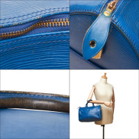 Louis Vuitton Speedy 35 aus Leder in Blau