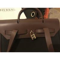 Hermès Backpack Canvas in Brown