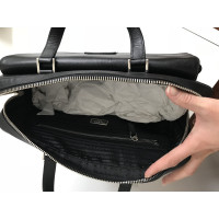Prada Travel bag Leather in Black