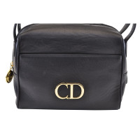 Christian Dior Handtasche aus Leder in Schwarz