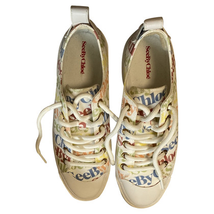 See By Chloé Trainers Canvas in White