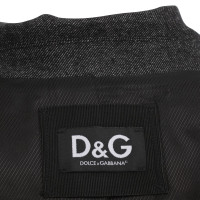 D&G Blazer in Grijs / zwart