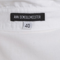 Ann Demeulemeester Blusa in bianco
