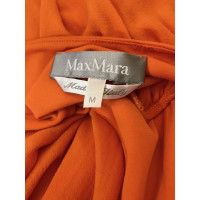 Max Mara Oberteil aus Viskose in Orange