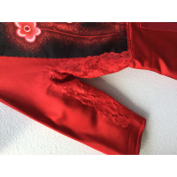 Prada Vestito in Seta in Rosso