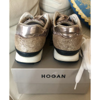 Hogan Sneakers Leer in Goud