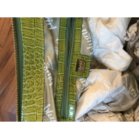Blumarine Tote Bag aus Lackleder in Grün