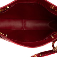 Chanel Tote bag Leather in Red