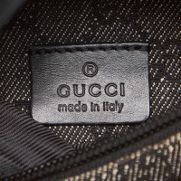 Gucci Sac à main/Portefeuille en Denim en Noir