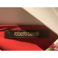 Roberto Cavalli Kleid aus Viskose in Rot