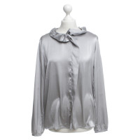 René Lezard Satijnen blouse