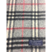 Burberry Schal/Tuch aus Wolle in Grau