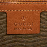Gucci Tote bag Canvas in Khaki