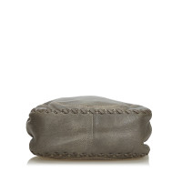Gucci Tote Bag aus Leder in Grau