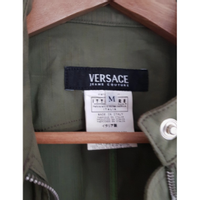 Versace Jacke/Mantel in Khaki