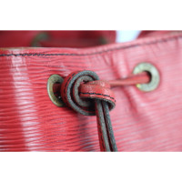 Louis Vuitton Shopper Leather in Red