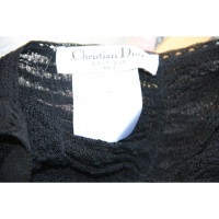 Christian Dior Robe en Viscose en Noir