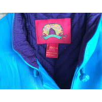 Shanghai Tang  Jacke/Mantel aus Leder in Türkis
