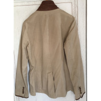 Ralph Lauren Blazer aus Baumwolle in Beige