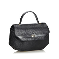 Christian Dior Handtasche aus Leder in Schwarz