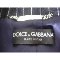 Dolce & Gabbana Anzug aus Baumwolle in Blau