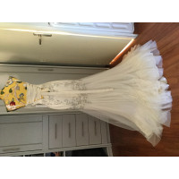 Jenny Packham Kleid aus Seide in Weiß