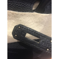 Hermès Birkin Bag 40 Leather in Black