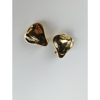 Yves Saint Laurent Ohrring aus Vergoldet in Gold