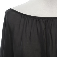 Marc Jacobs Seidenbluse in Schwarz